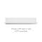 Hangz™ White Reversible No Stud 6" Depth Floating Shelf